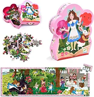 Alice in Wonderland Silhouette Puzzle - 50pcs