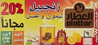 Al-Attar Ginger, Lemon and Honey Herbal Tea 20 Bags
