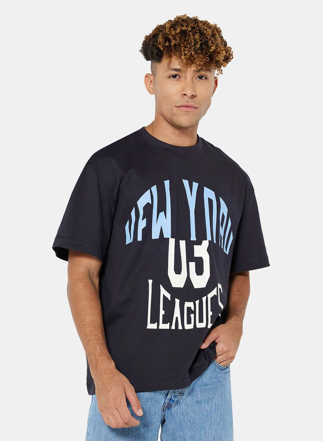 ONLY & SONS New York Varsity Relaxed Fit T-Shirt