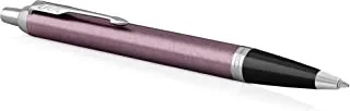 Parker Im Ballpoint Pen | Light Purple With Chrome Trim| Medium Point Ink Refill| Gift Box| 8377
