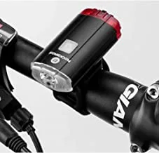 Rockbros YQ-TD100LM 100 Lumens Rechargeable Waterproof Front Bike Light, Black
