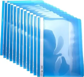 Atlas File Folders, Document and Paperwork Organizer, Blue