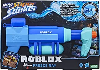 Nerf Super Soaker Roblox Car Crushers 2: Freeze Ray Water Blaster, Includes Code To Redeem Exclusive Virtual Item, Pump Action Soakage, Multi color