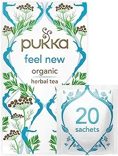 Pukka Feel New Organic Herbal with Aniseed, Fennel & Cardamom 20 Teabags