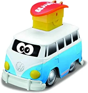 Bb Junior Volkswagen Press & Go Samba Bus -Red