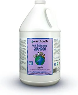 Earthbath Coat Brightening Shampoo Lavender 1 Gallon- Made USA