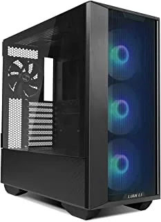 LIAN LI Lancool III RGB Black Aluminum/SECC/Tempered Glass Gaming Case with 4 × 140 PWM Fans (ARGB) - LANCOOL 3R-X