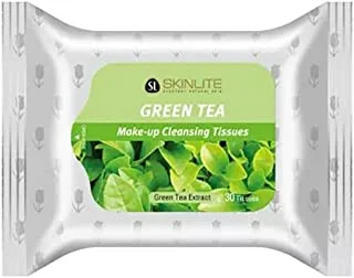 Skinlite Green Tea Make-Up Cleansing Tissues 30-Pieces Set
