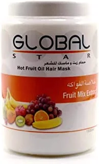 Global Star Mask & Bath Oil Fruity Hair - 1.5 L