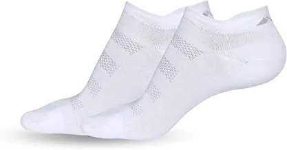 Nivia 8802 Low Cut Cotton Sports Socks, Free Size Pack of 3 (White)