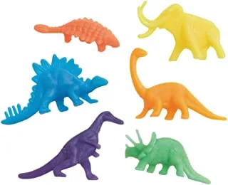 Unique Party 74014 - Dinosaur Toys Party Bag Fillers, Pack of 12