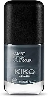 KIKO Milano Smart Nail Lacquer 96, Pearly Anthracite, 39 ml