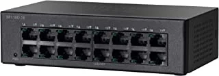 Cisco Fast Ethernet 16 Switch - SF110D-16-UK