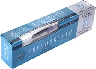 Beauty Formulas Fresh Breath Whitening Toothpaste with Toothbrush 100 ml