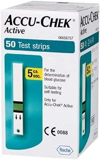 Accu-Chek Active Glucose Test Strips, 50 Strips