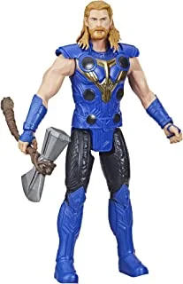Marvel Avengers Titan Hero Series Thor Toy, 12-Inch-Scale Thor: Love and Thunder Action Figure with Accessory, Toys for Kids Ages 4 and Up