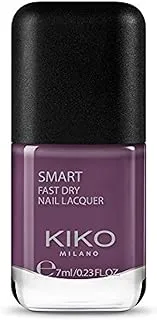 KIKO Milano Smart Nail Lacquer Polish, 78 Cold Purple, 38.96 ml