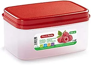 Plastic Forte Red Food Container