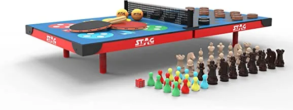 Stag Super Mini Ping Pong 4-in-1 Table Tennis Table