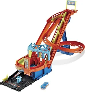 Hot Wheels™ City Roller Coaster Rally™ Playset, With 1 Hot Wheels® Car