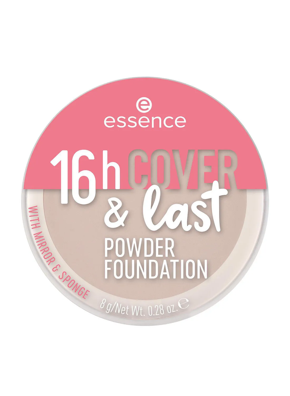 Essence 16h Cover & Last Powder Foundation 04 Fair Ivory