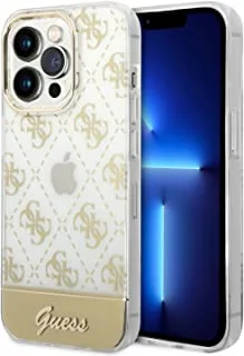 Guess 4G Electro Script Hard Case for iPhone 14 Pro (6.1