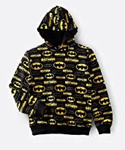 Batman Hooded Sweatshirt for Senior Boys - Black, 9-10 Year