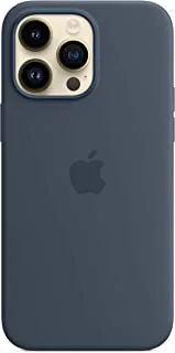 جراب سيليكون لهاتف Apple iPhone 14 Pro Max مع MagSafe - أزرق