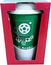 FIFA WC 2022 Emblem Mug with Silicone Lid & Sleeve - Saudi Arabia