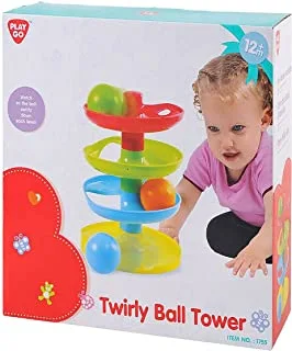 Playgo Twirly Ball Tower, Multi-Colour