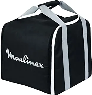 MOULINEX Cookeo Transport Bag, Accessory, Two Handles, Polyester, Black/Grey, XA607800
