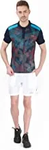 Head HCD-311 Polyester Tennis T-Shirt, X-Small (Dark Navy-Red)
