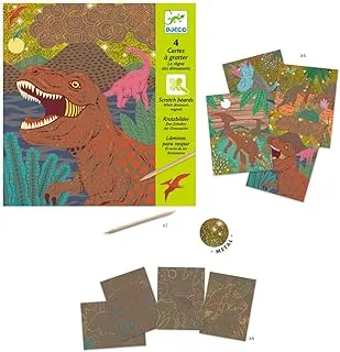 Djeco Dinosaurs Reigned Scratch Cards