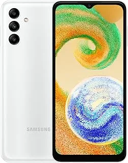 SAMSUNG Galaxy A04s Android Smartphone, 32GB, 3GB RAM, Dual Sim Mobile Phone, White (KSA Version), SM-A047FZWDMEA