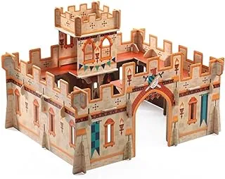Djeco 37714 Pop to Play Castillo medieval Toy Figures Playsets