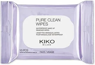 KIKO Milano Pure Clean Wipes Mini Face Moisturizer, Clear, 44.3 ml