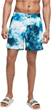 Urban Classics Men Pattern swim Shorts Swim Trunks (pack of 1)