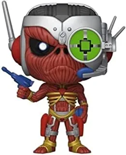 Funko POP Pop! Rocks: Iron Maiden- Eddie- Somewhere in Time w/Chase (Styles May Vary) Multicolor