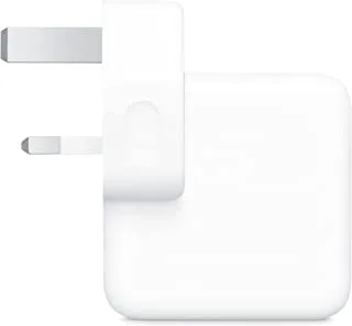 محول طاقة بمنفذ USB-C مزدوج 35 واط من Apple