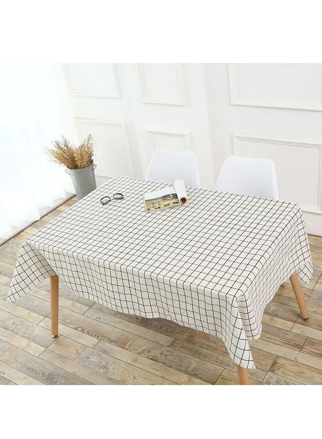 OUTAD Dining Table Cover Black/White
