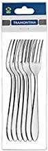 Tramontina Satri Stainless Steel Table Fork 6-Pieces Set