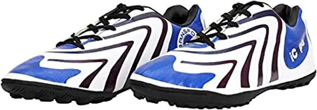 Vicky Transform i-Copa Futsal Shoe (White and Navy)-Size-3, White/Navy, 35.5 EU
