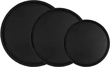 Al Saif VETRO - PLUS Non-Stick Round Cake Pans Set,Colour:Black