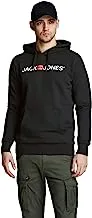 سويت شيرت رجالي من Jack & Jones Jjecorp Logo Sweat Hood Noos