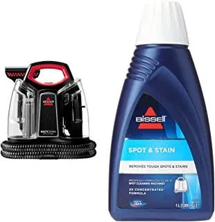 BISSELL ‎1.4 Litre Handheld Spot Cleaner with PowerJet Technology | Model No 4720 + EBissell Spot & Stain Formula For Spot Cleaning - 1 L - 1084N