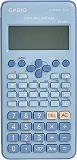 آلات حاسبة علمية قياسية من كاسيو غير قابلة للبرمجة 10 + 2 رقم 417 وظيفة لون أزرق FX-570ESPLUS2BUWDT.