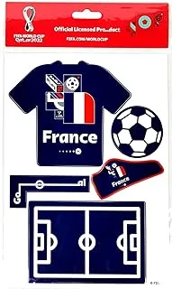 FIFA WC 2022 Country 10 Wall Stickers - France