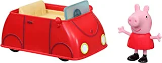 Peppa Pig Hasbro Peppa's Adventures Little Red Car Toy Includes Figure, Inspired by The TV Show, for Preschoolers Red, 3-inch Ages 3 and Up F2212