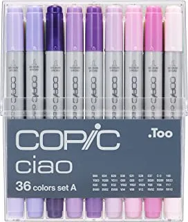 COPIC ciao Set of 36pc Set A colors
