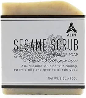 Soap-n-Scent صابون يدوي الصنع بخلاصة السمسم 100 جم
